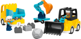 Klocki Lego DUPLO Maszyny budowlane 3 w 1 3