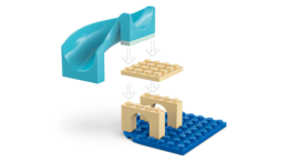 Klocki Lego KOCI DOMEK GABI Podwodna przygoda syrenki Gabi 5