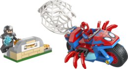 Klocki Lego SUPER HEROES Spidey na motocyklu kontra Rhino 2