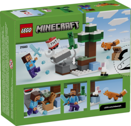 Klocki LEGO MINECRAFT Przygoda Steve’a w tajdze 4