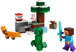 Klocki LEGO MINECRAFT Przygoda Steve’a w tajdze 2