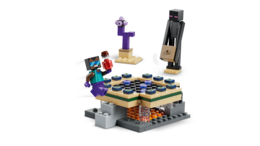 Klocki LEGO MINECRAFT Podróż przez portal Netheru i Kresu 4