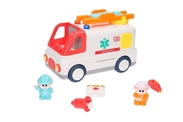 Auto ambulans na baterie - pojazd ratunkowy z efektami 2