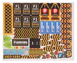 MULTI PARKING garaż , zjeżdżalnia aut, pojazdy budowlane 9