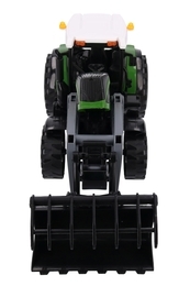 Traktor z turem + żółta przyczepa MAŁY FARMER 8