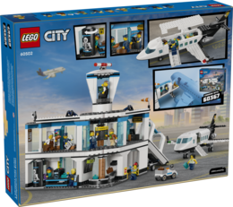 Klocki LEGO CITY Lotnisko z samolotem 10