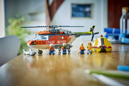 Klocki LEGO CITY Helikopter straży przybrzeżnej 8