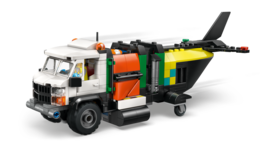 Klocki LEGO CITY Zestaw z samolotem, ciężarówką serwisową i poduszkowcem 3