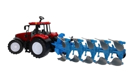 Traktor z pługiem MAŁY FARMER 4