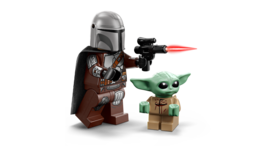 Klocki LEGO STAR WARS Śmigacz Mandalorianina i Grogu 6
