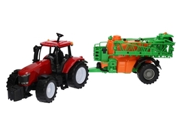 Mega duży traktor z przyczepą - opryskiwacz MAŁY FARMER 3