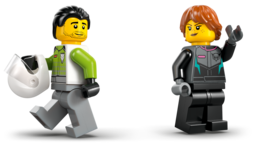 Klocki LEGO CITY Odrzutowiec kontra samochód 5