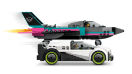 Klocki LEGO CITY Odrzutowiec kontra samochód 6