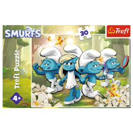 Puzzle 30 Smerfne przygody 2