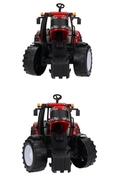 Mega duży traktor z przyczepą - agregat siewny MAŁY FARMER 12