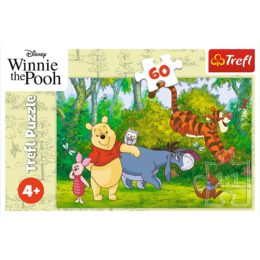 Puzzle 60 Smaczny miodek Kubuś Puchatek 2