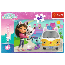 Puzzle 60 Gabby i kocie przygody 2