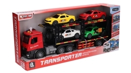 Auto LAWETA pomoc drogowa z dźwiękami TRANSPORTER 15