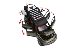 Auto Land Rover DEFENDER model metalowy LICENCJA 1:24 5