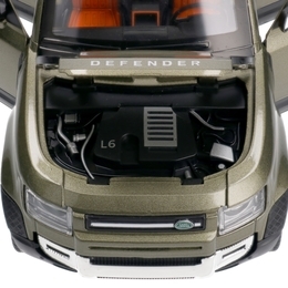 Auto Land Rover DEFENDER model metalowy LICENCJA 1:24 6