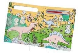 Książka DINOZAURY Magiczne malowanie wodą - kolorowanka wodna 2
