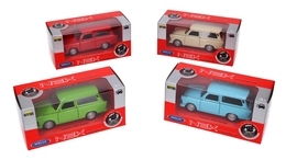Auto Trabant P601 model metalowy z PRL WELLY 7