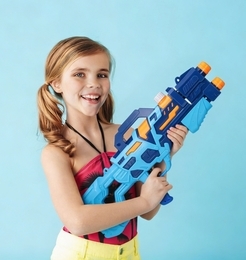 MEGA duży pistolet na wodę z pompką 8