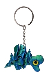 Brelok figurka DINOZAUR z drukarki 3D zestaw 12szt 2