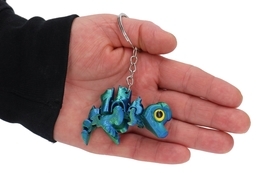 Brelok figurka DINOZAUR z drukarki 3D zestaw 12szt 4