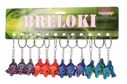 Brelok figurka DINOZAUR z drukarki 3D zestaw 12szt 6