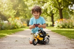 Motocykl zdalnie sterowany na radio 1:20 7