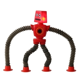 Ludzik rozciągany robot teleskopowy ze światłem 4