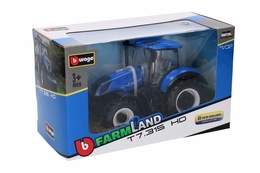 Traktor New Holland Burago model metalowy 6