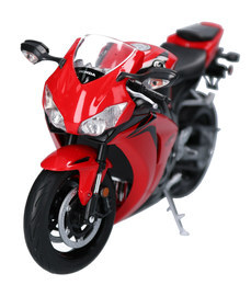 Markowy motocykl HONDA CBR 1000 RR model metalowy WELLY 4
