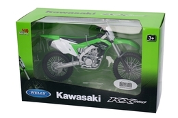 Motocykl KAWASAKI KX250F model metalowy WELLY 6