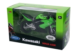 Motocykl KAWASAKI NINJA 650R model metalowy WELLY 8