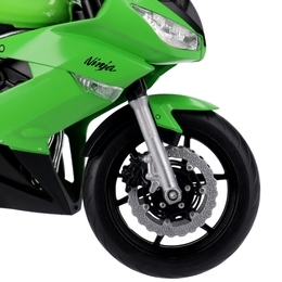 Motocykl KAWASAKI NINJA 650R model metalowy WELLY 6