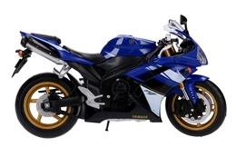 Motocykl YAMAHA YZF-R1 model metalowy Welly 3