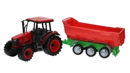 Traktor z przyczepą wywrotką 2