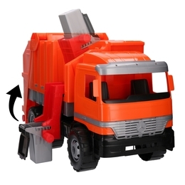 LENA śmieciarka GIGA TRUCKS 2 kosze, ruchome elementy 4