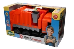LENA śmieciarka GIGA TRUCKS 2 kosze, ruchome elementy 8