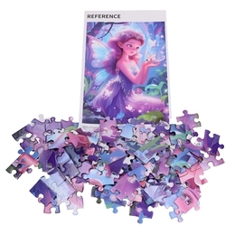 Brokatowe puzzle 100 BAJKOWA KSIEŻNICZKA 4
