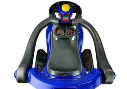 Jeździk z pchaczem Mega Car 3w1 niebieski SUPER CENA! 4