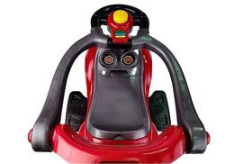 Jeździk z pchaczem Mega Car 3w1 czerwony SUPER CENA 6