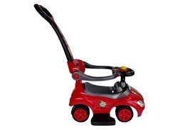 Jeździk z pchaczem Mega Car 3w1 czerwony SUPER CENA 11