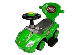 Jeździk z pchaczem Mega Car 3w1 zielony SUPER CENA 2