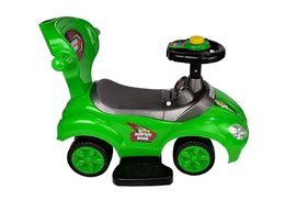 Jeździk z pchaczem Mega Car 3w1 zielony SUPER CENA 3