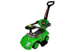 Jeździk z pchaczem Mega Car 3w1 zielony SUPER CENA 9
