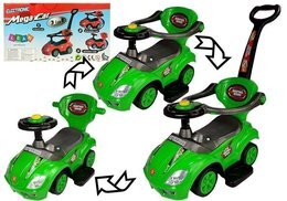 Jeździk z pchaczem Mega Car 3w1 zielony SUPER CENA 10
