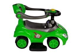 Jeździk z pchaczem Mega Car 3w1 zielony SUPER CENA 11